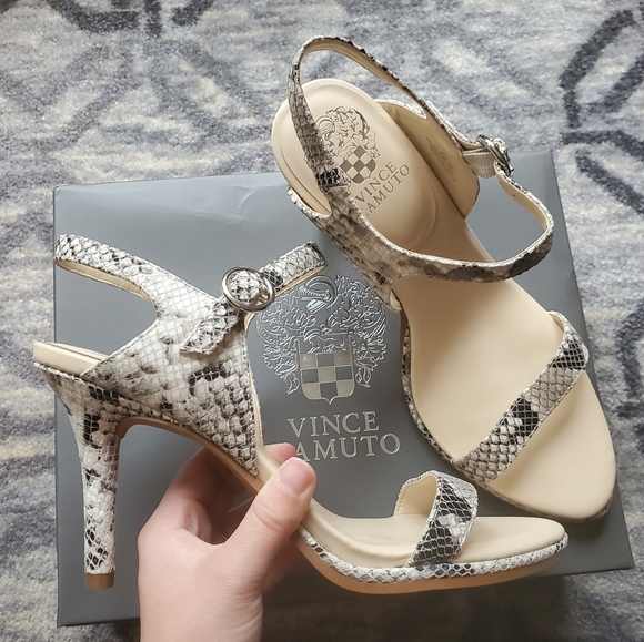 VINCE CAMUTO Womens Sandal Heels NIB - Picture 2 of 4